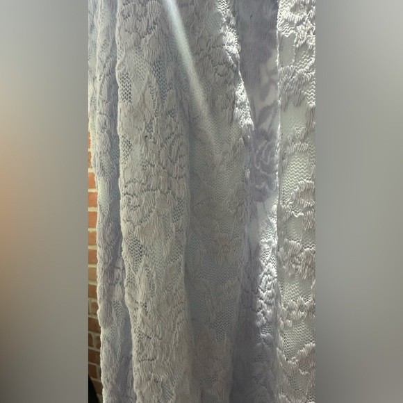 Baby Blue Lace Midi Dress 🩵 - Picture 8 of 9